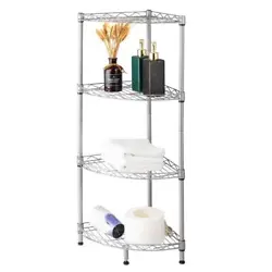 You can finally get a well-assembled rack for daily storage! It is composed of shelves, top tubes, middle tubes, bottom...