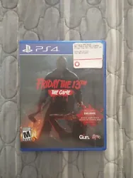 PS4 Friday the 13th: The Game (PlayStation 4, 2017).