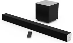 Upgrade your TV audio experience with the VIZIO 38” 2.1 Sound Bar System, a great fit for 42”+ Class TVs. They fit...