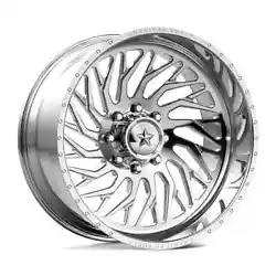 SIZE: 24X14. STYLE: SWANG CC. BOLT PATTERN: 8X165.1. FINISH: POLISHED. This does not include tires, lug nuts, valve...