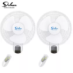 Built-in thermal overload protection. 60° adjustable tilt. Silent operation. Durable ABS plastic fan blades. 6 feet...